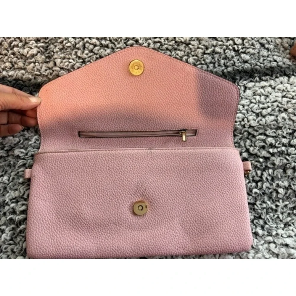 Women's Pink Continental Clutch